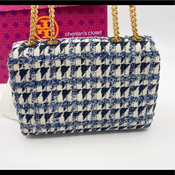 ✨NeW! Tory Burch Kira Tweeted Small Shoulder Bag - Picture 9 of 17